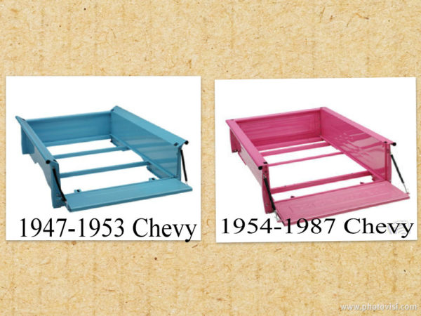GMC/Chevy | Bed Kit-Metal Parts Late 1951 – 1959 Stepside