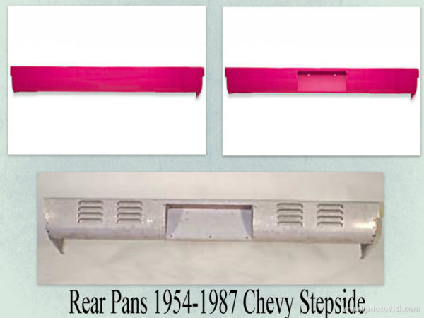GMC/Chevy | Rear Pans 1960 – 1972 Step Side