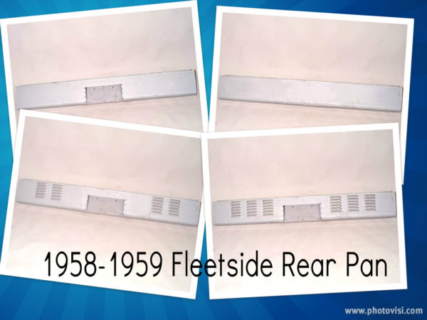 GMC/Chevy | Rear Pans 1958 – 1959 Fleetside
